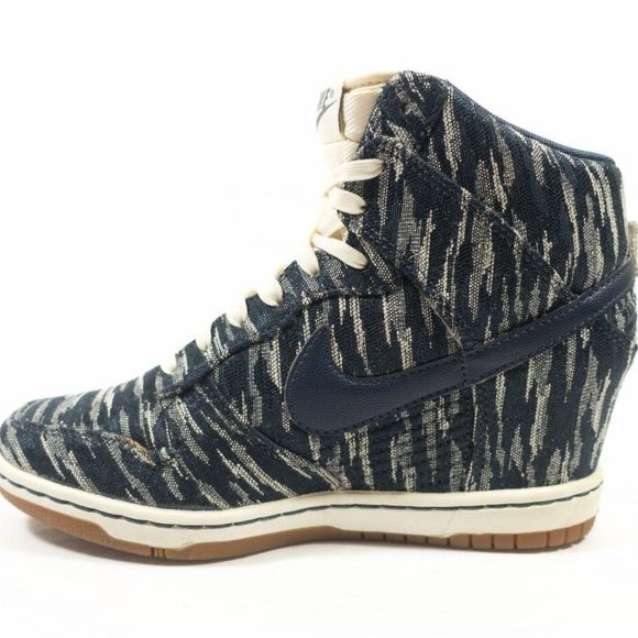 COPY - Nike Dunk sky Hi Hidden, wedge Sneakers - Picture 9 of 12